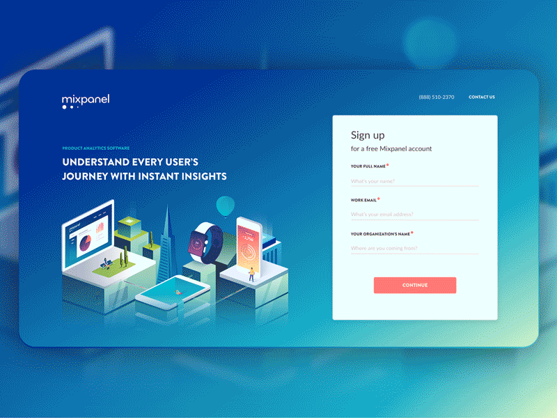 Mô phỏng Landing Page thường gặp