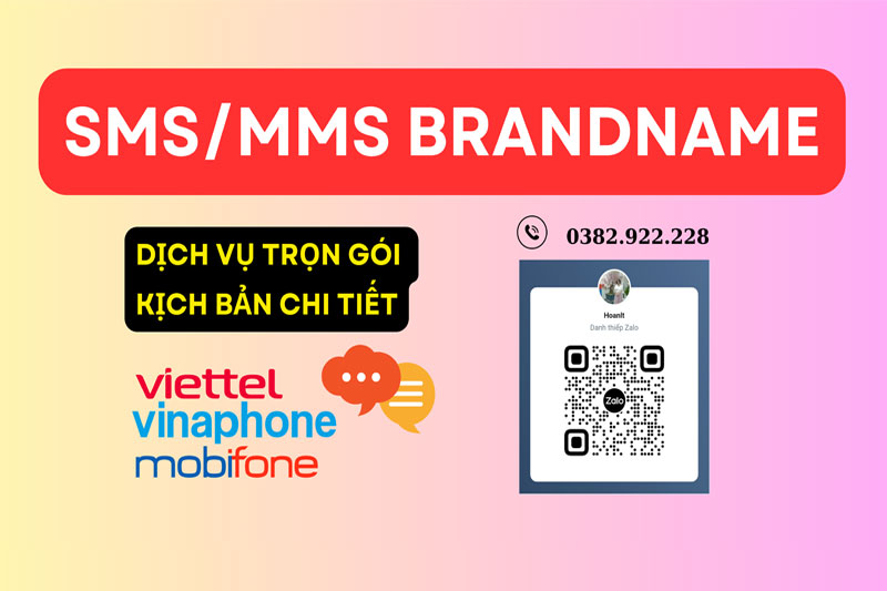 Đăng ký dịch vụ SMS Brandname và MMS brandname chiết khấu lên tới 10%